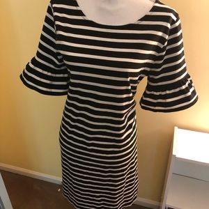 J crew knit striped dress